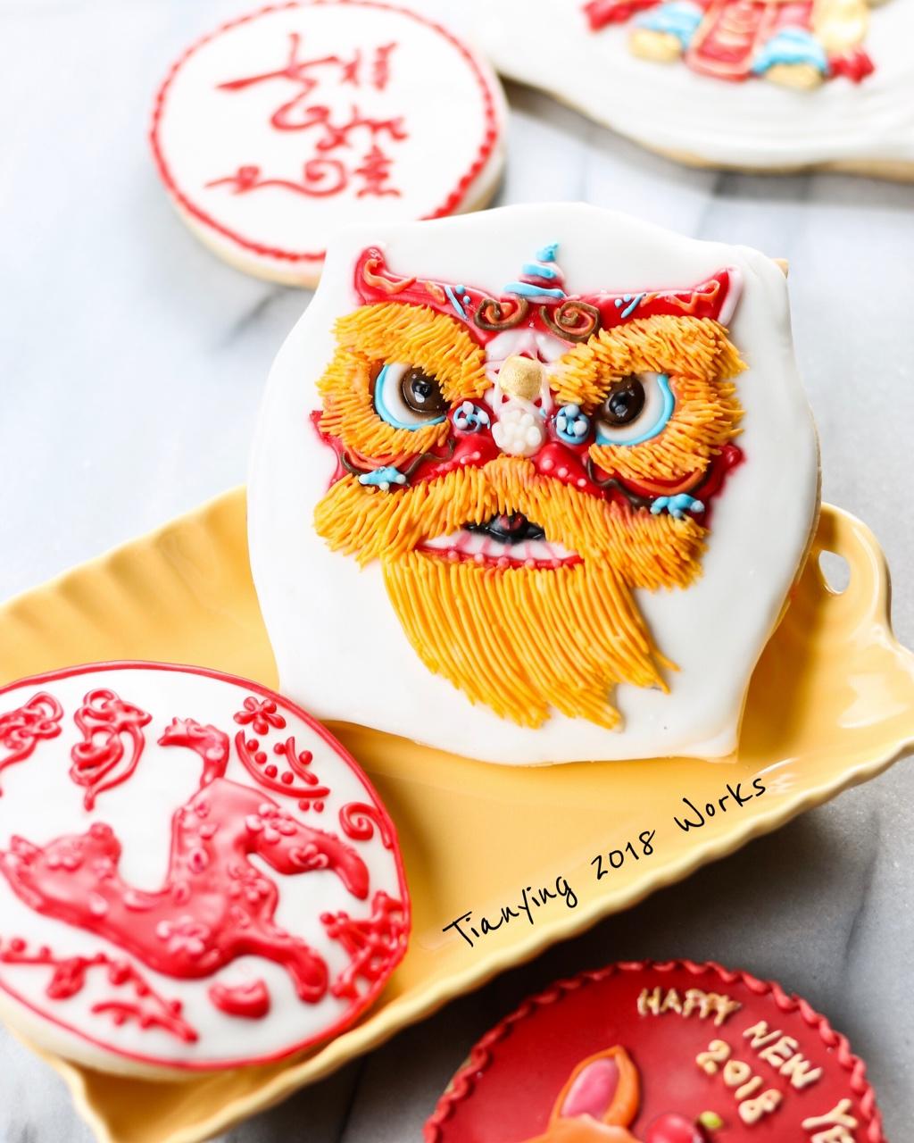 结实耐画的糖霜饼干底