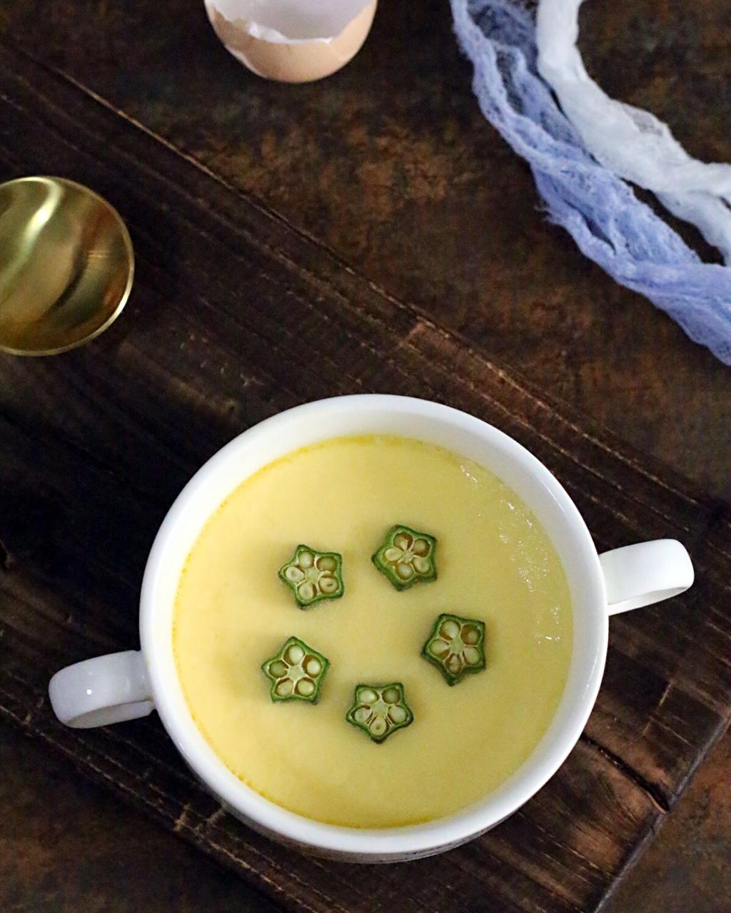 磷虾蒸蛋羹