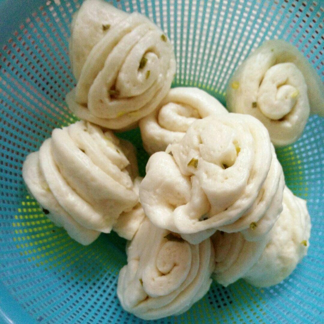 葱油椒盐花卷
