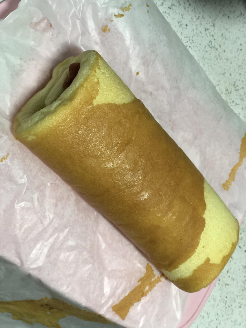 草莓酱蛋糕卷-22×28烤盘