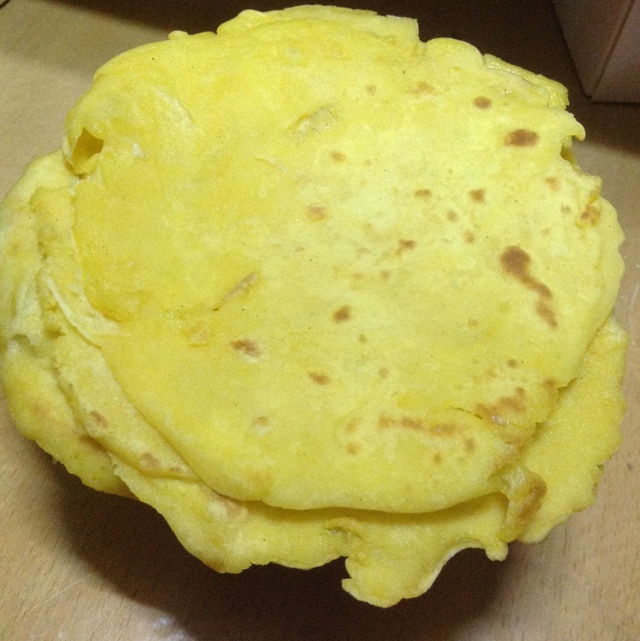 玉米面贴饼子