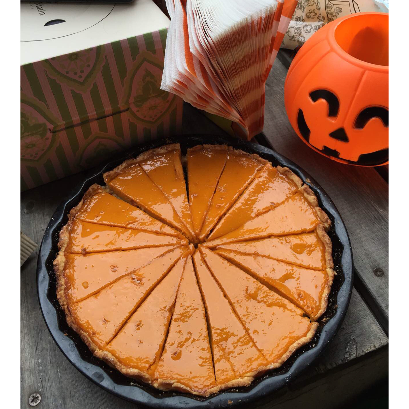 秋季时令小甜品——奶香南瓜派