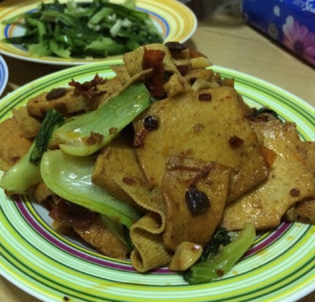 简易版干锅千叶豆腐
