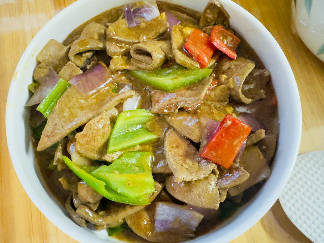 这样炒的猪肝鲜嫩入味，一点都不腥，特别好吃😋