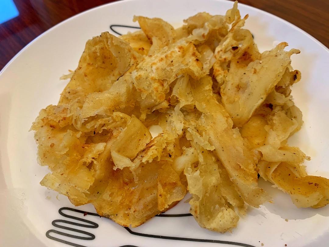 千层油饼（比外边买的印度飞饼更好吃）