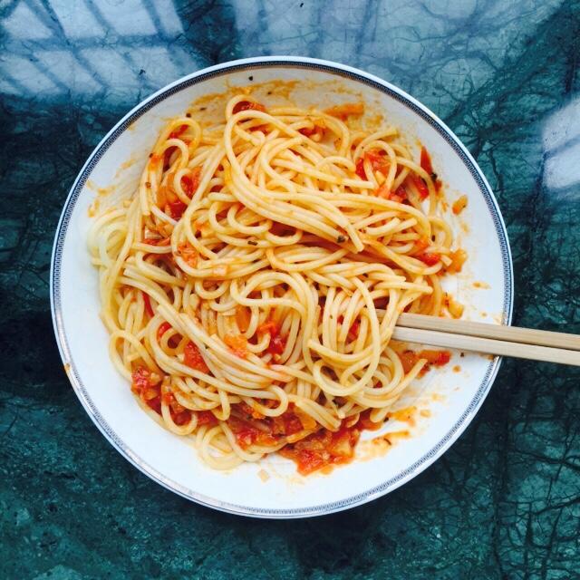 番茄肉酱意大利面