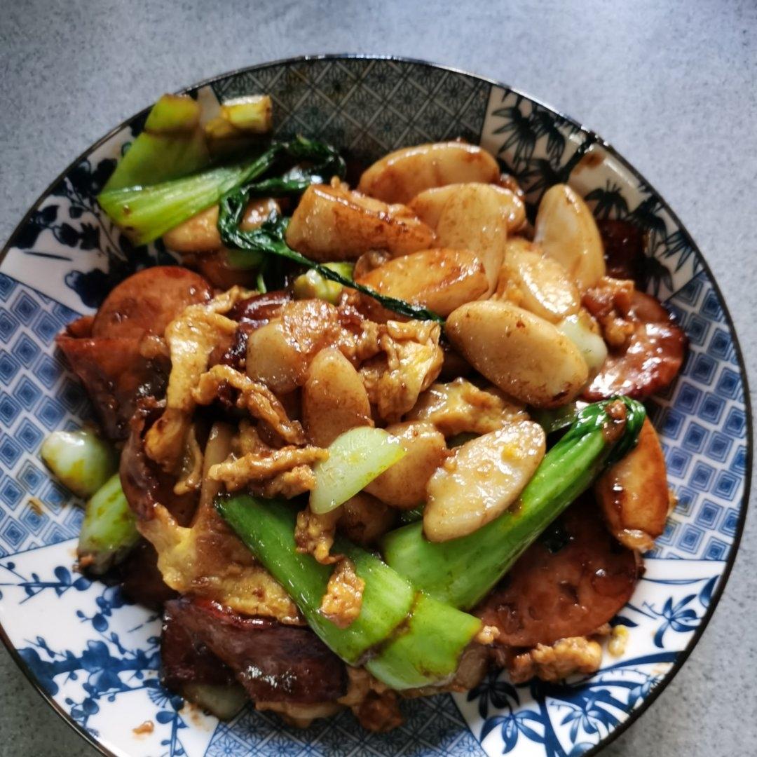 家常炒年糕