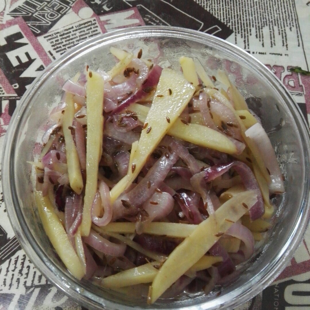 孜然洋葱土豆
