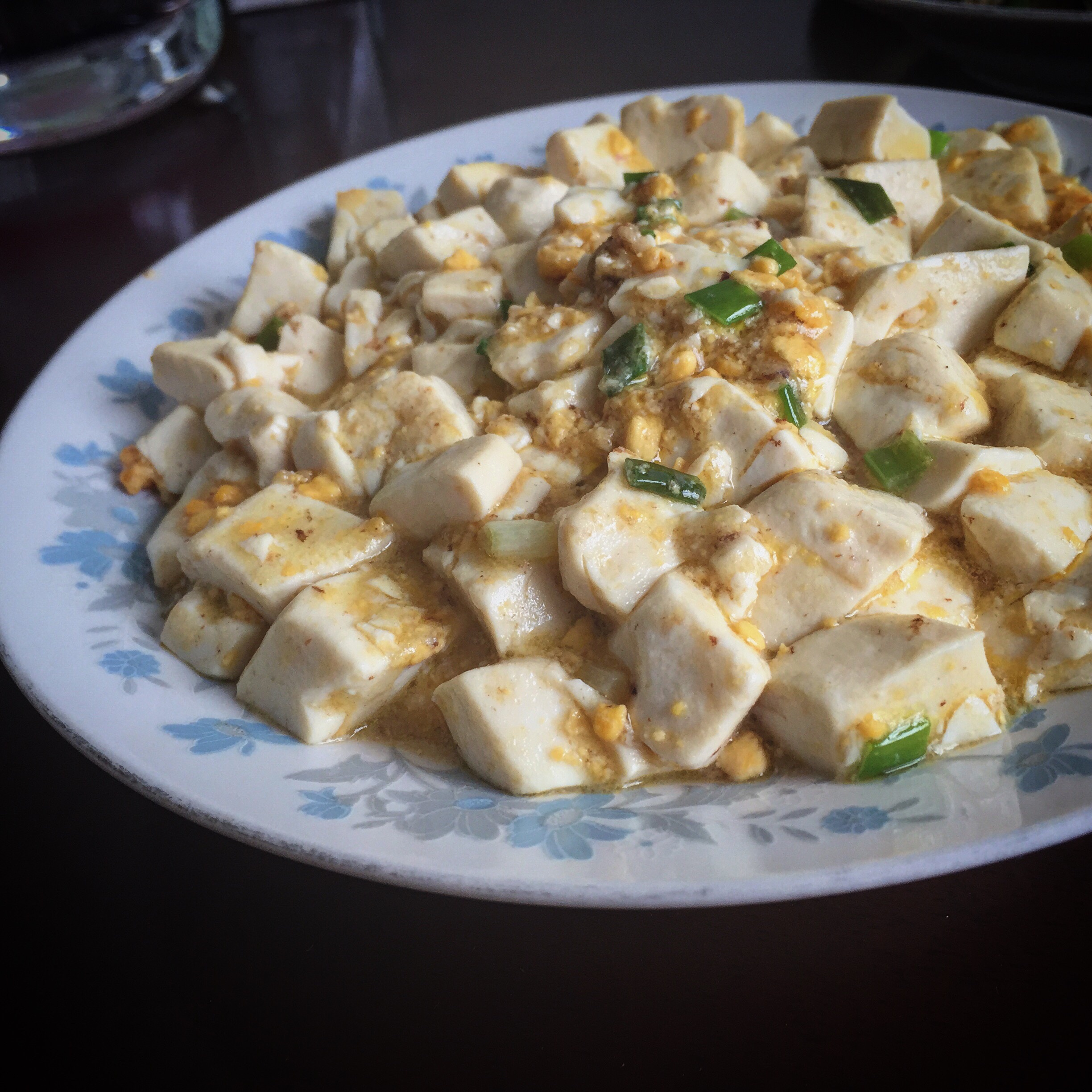 咸蛋黄豆腐