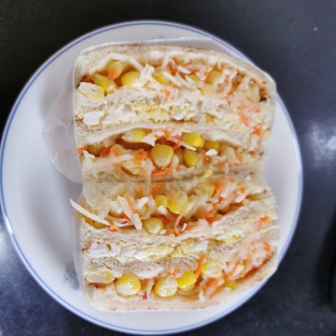 可以出道的地摊三明治