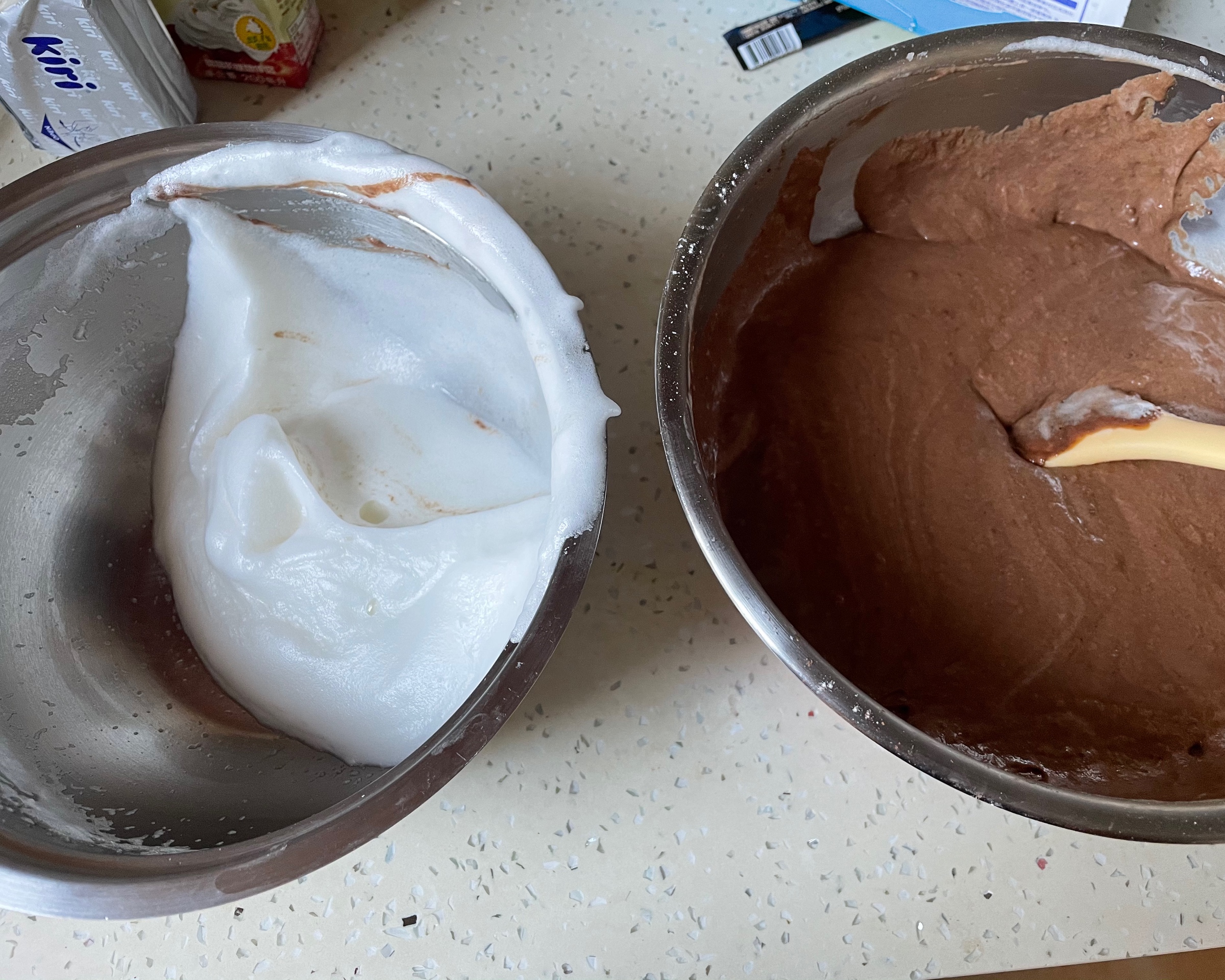 松下蒸烤箱- 巧克力芝士蛋糕 适合新手绝不会失败的方子的做法 步骤22