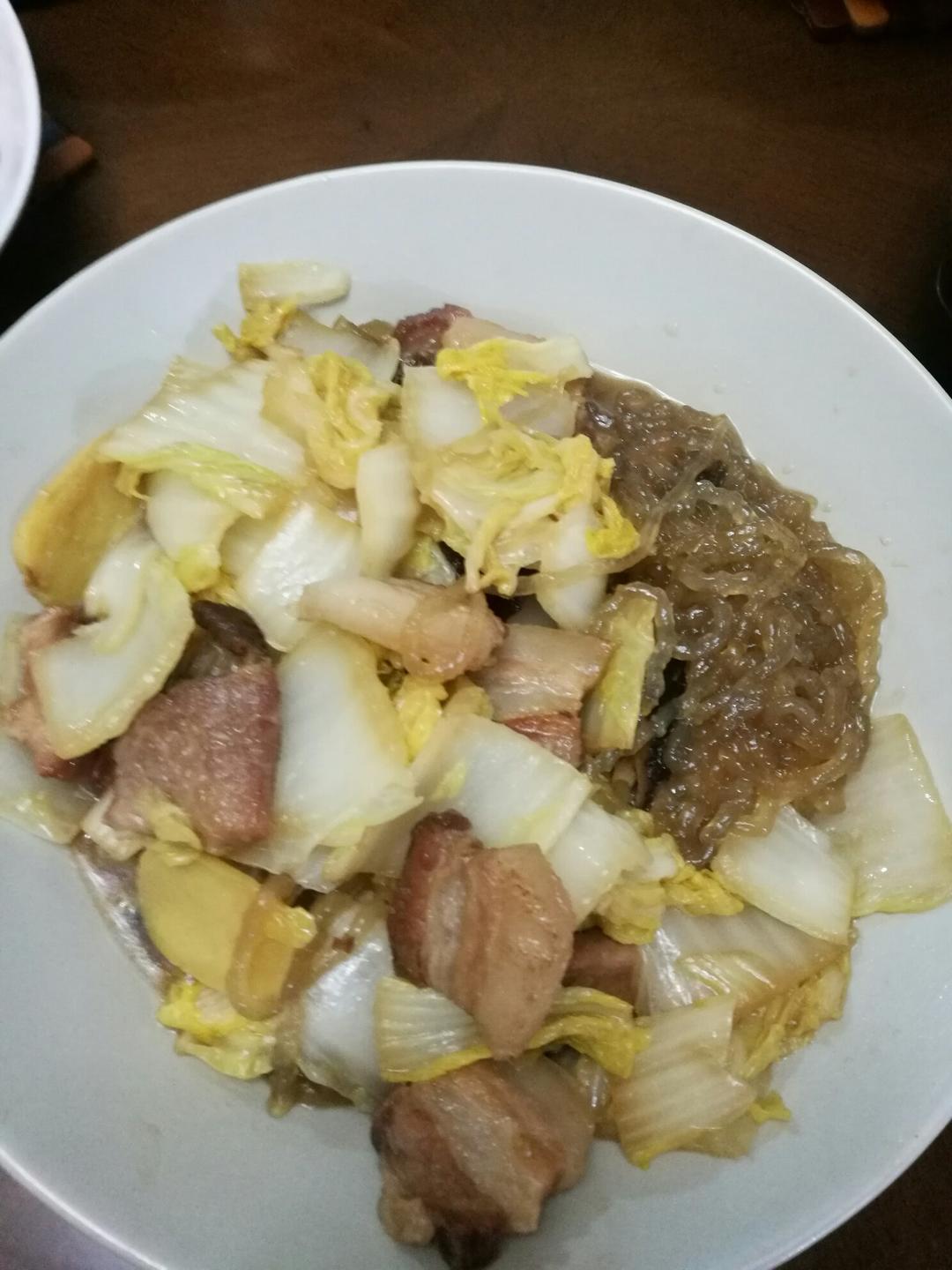 白菜炖粉条