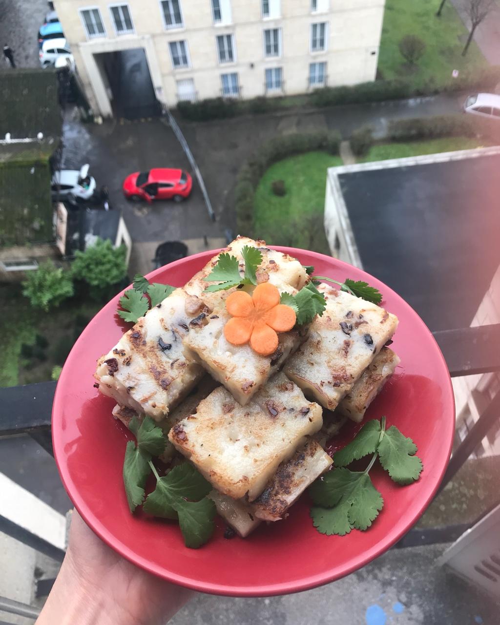 广式腊味萝卜糕