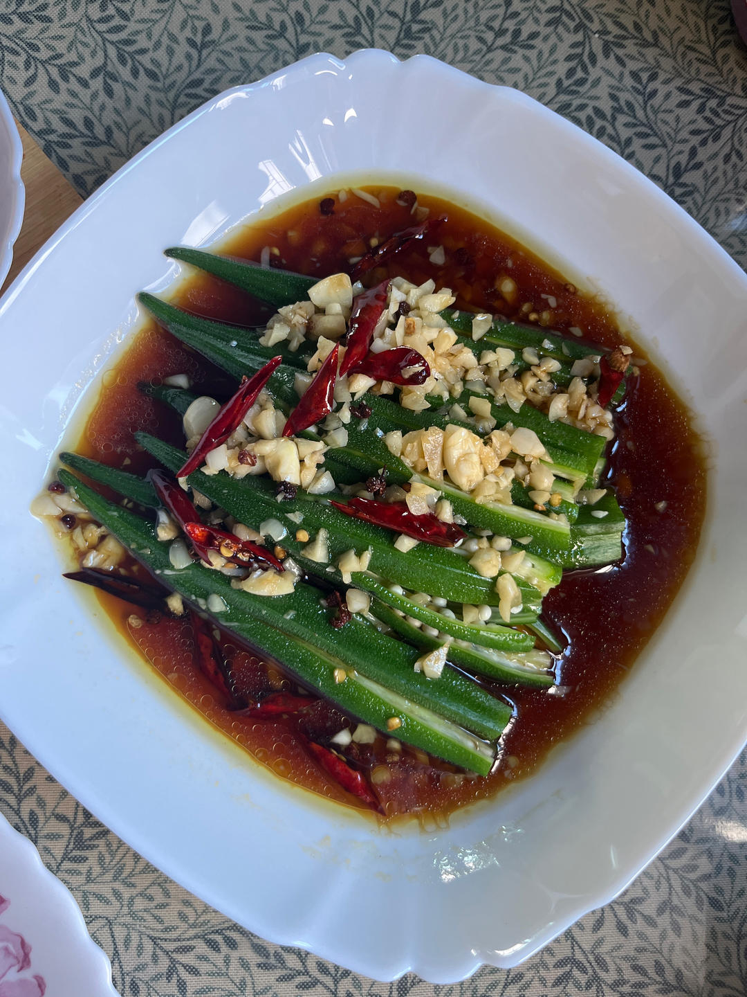 蒜蓉秋葵——万能汁