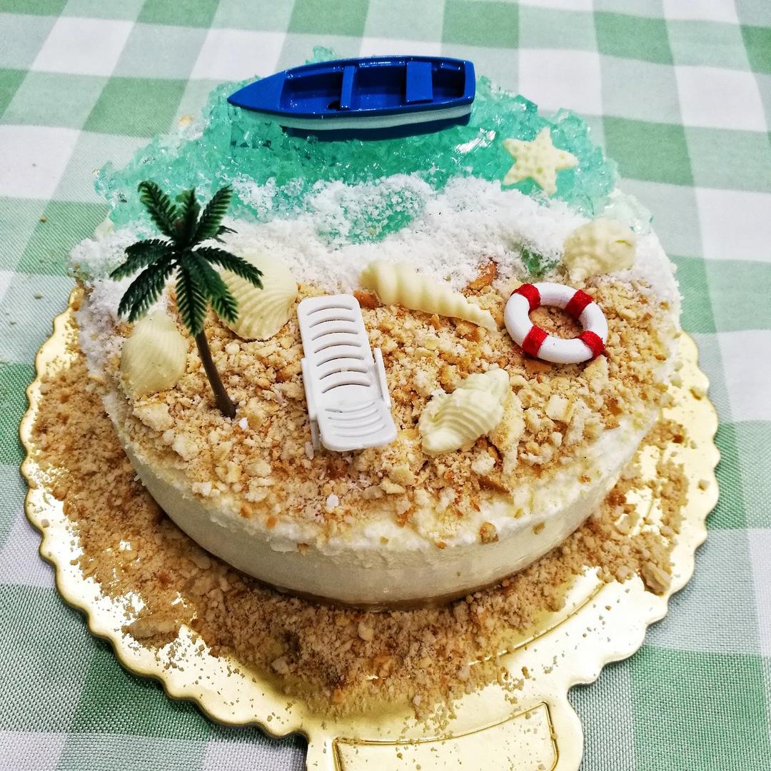 海洋酸奶慕斯蛋糕
