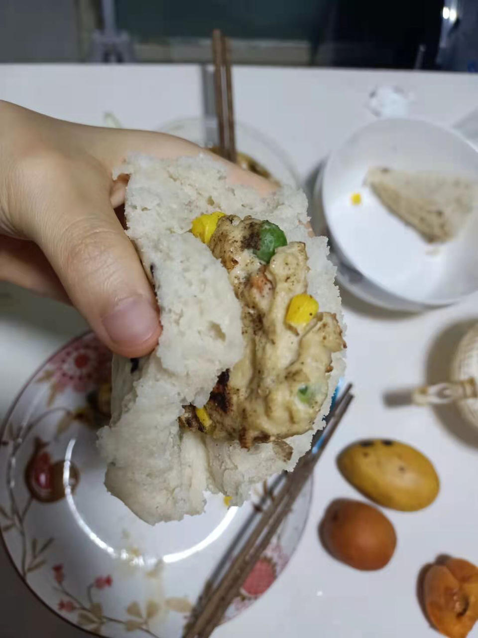 减肥餐低脂鸡胸肉饼