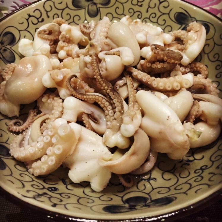 霹雳悄悄做的白灼八爪鱼