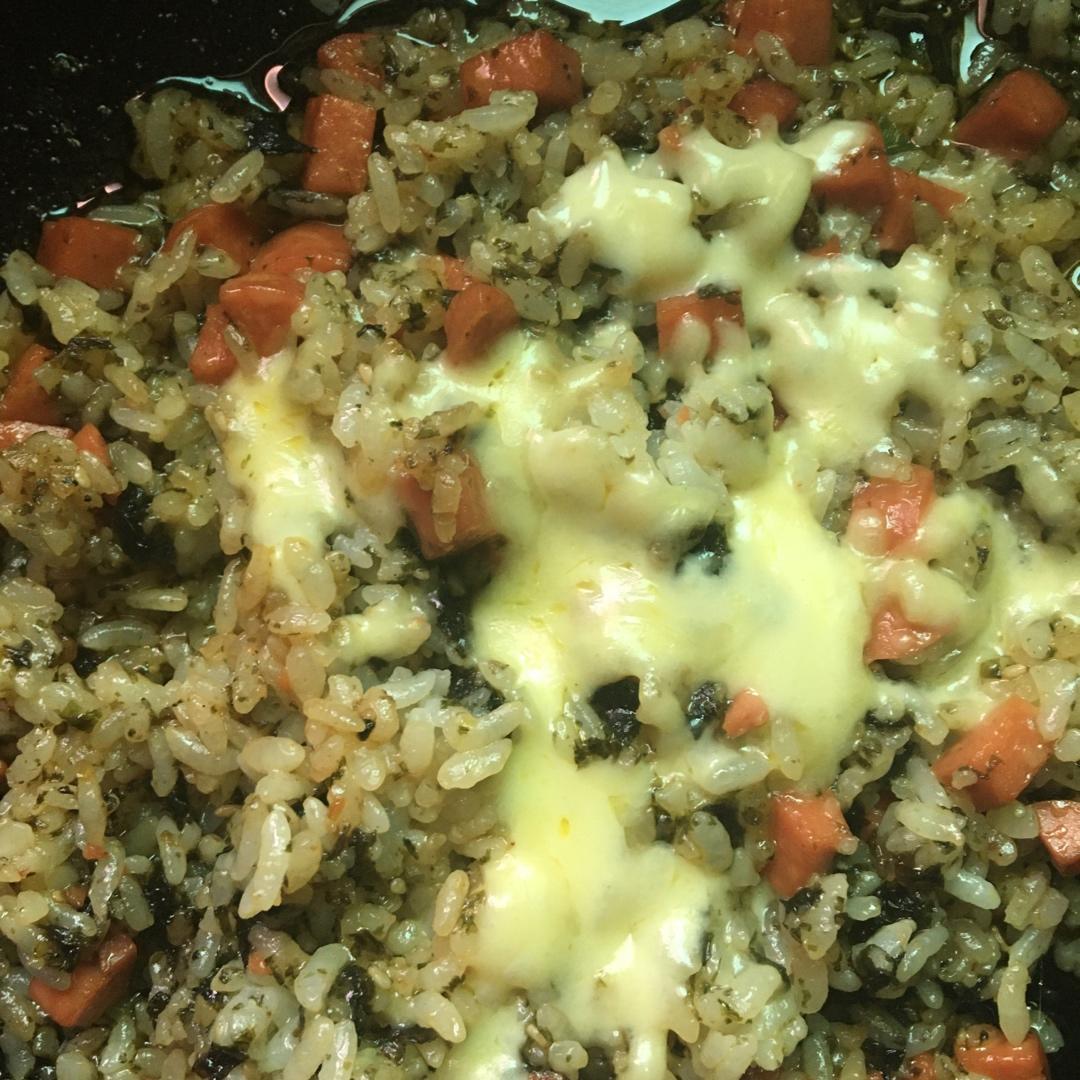剩米饭的神仙吃法！日式芝士饭团
