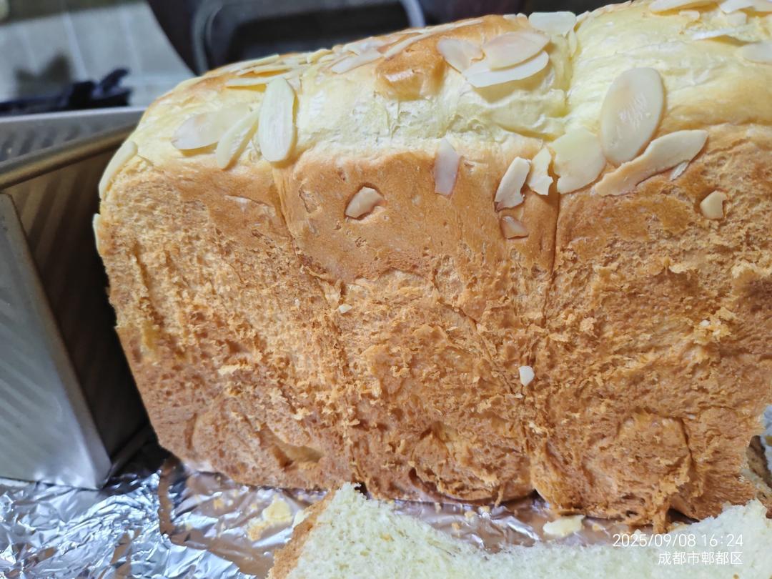 夺命软吐司(๑´ڡ`๑)超软拉丝极速方便的一次发酵吐司