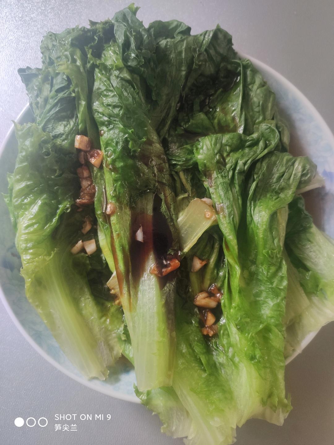 蚝油生菜