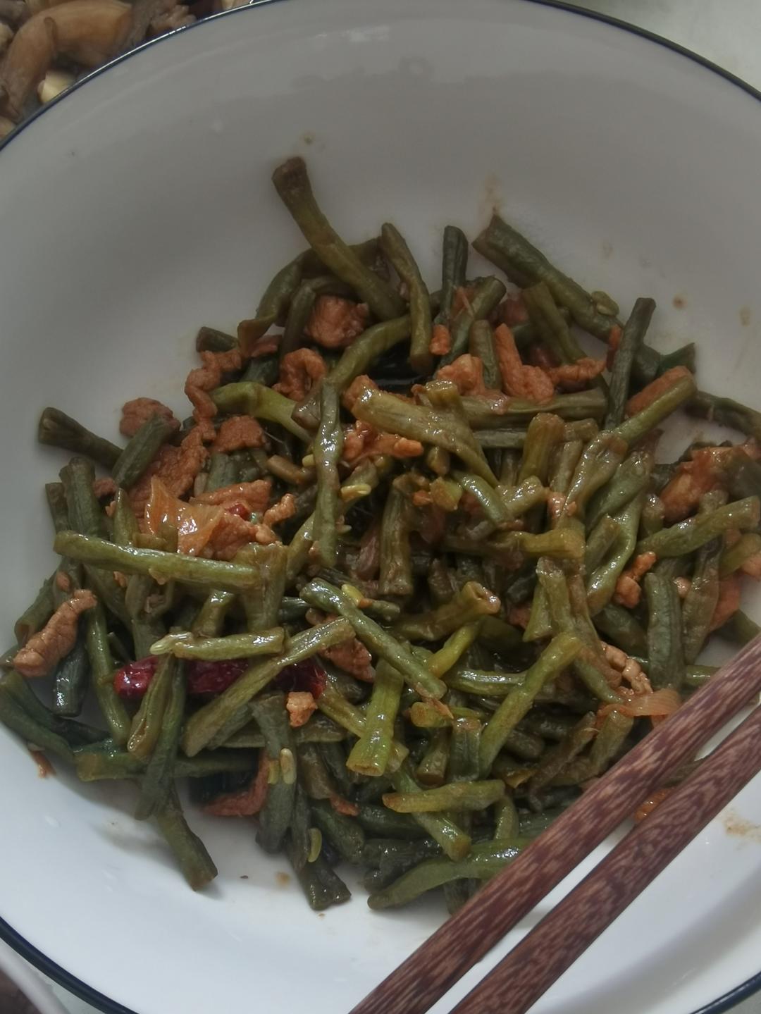 超级下饭的酱爆豆角丝㊙️比肉都好吃的家常菜