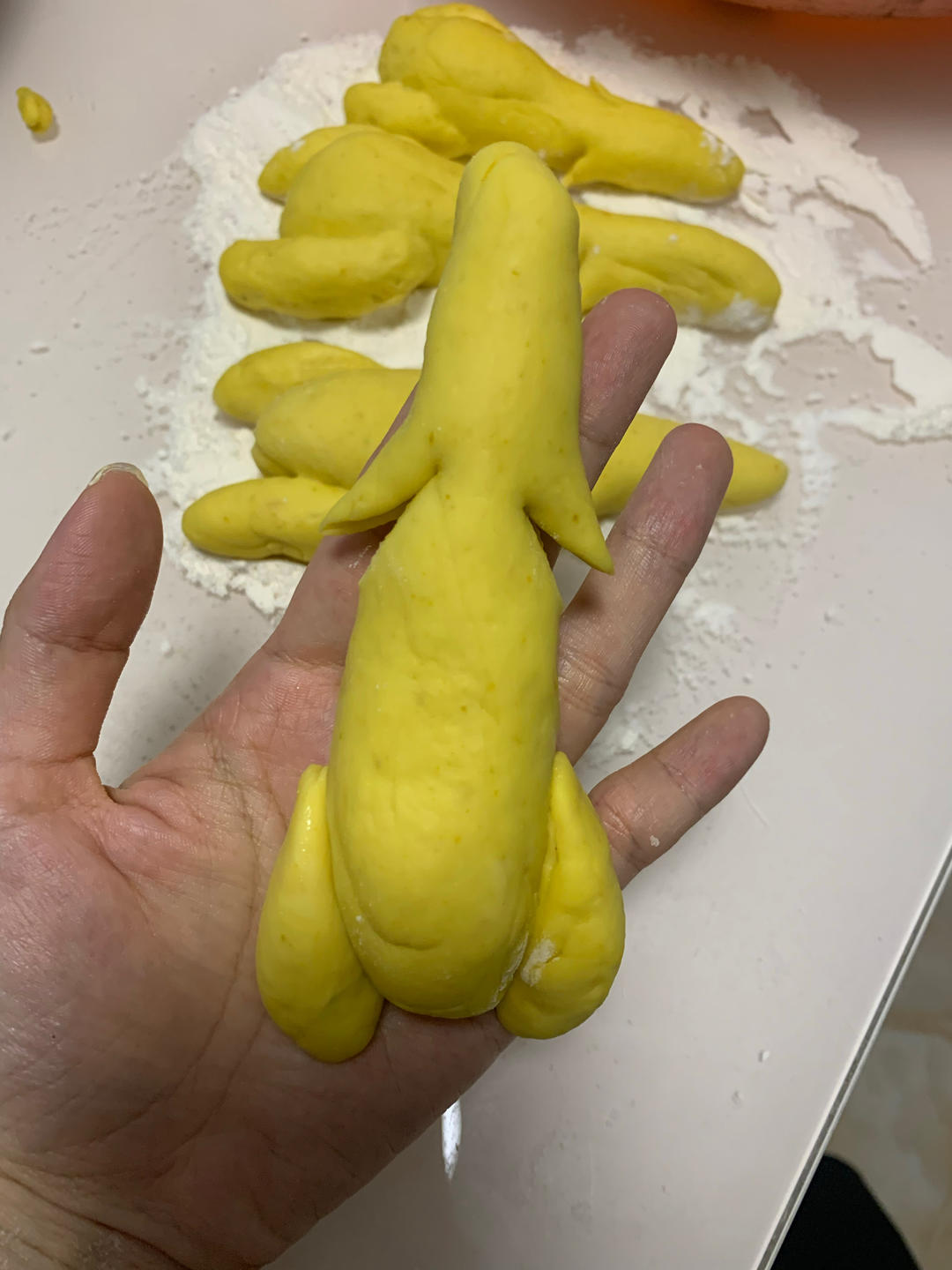 卡通造型馒头-尖叫鸡