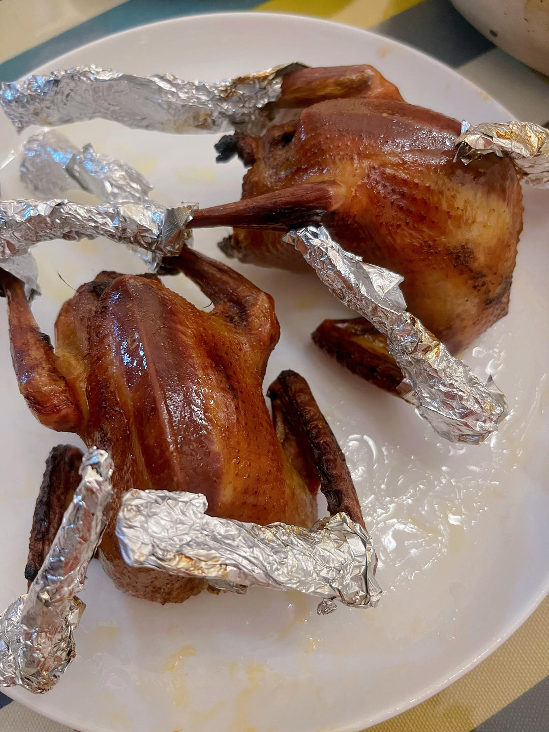 烤箱版脆皮烤乳鸽（内含脆皮的秘决）