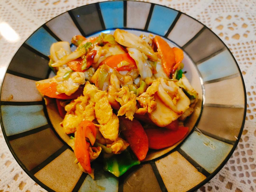 大排档风味炒年糕