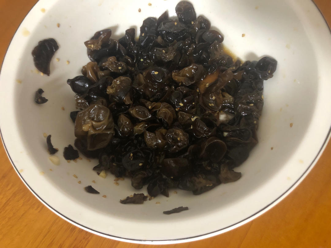 爆香！响油香葱木耳