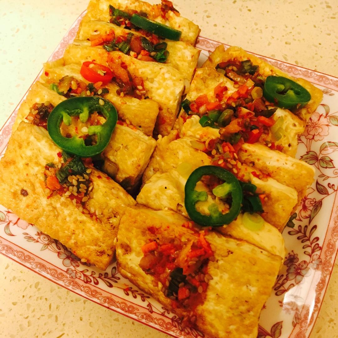 韩式煎豆腐 Side Dish Tofu