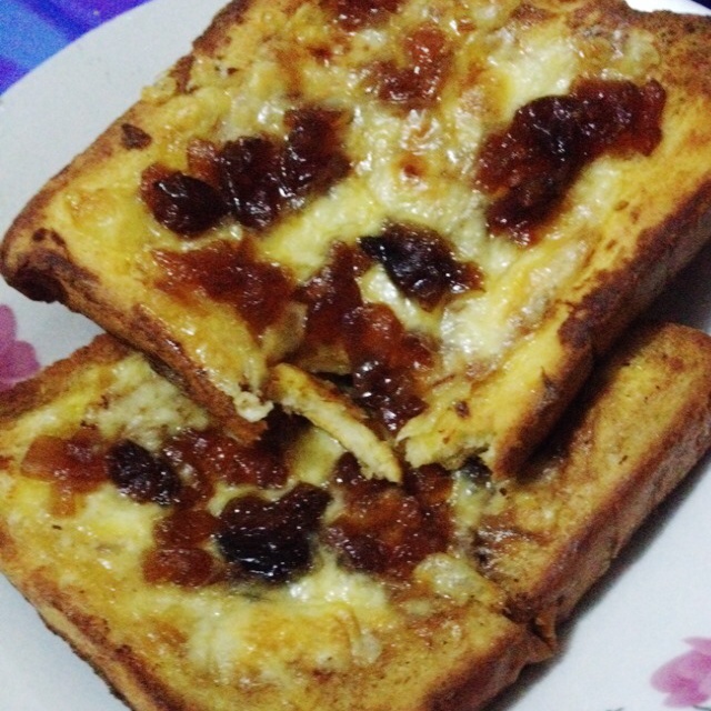 鸡蛋煎吐司