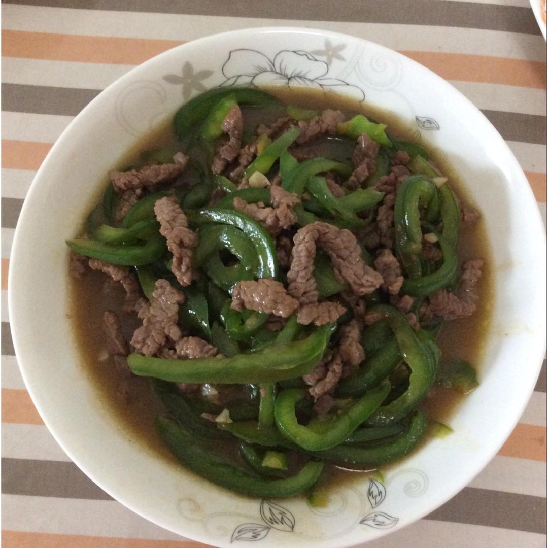 青椒炒肉