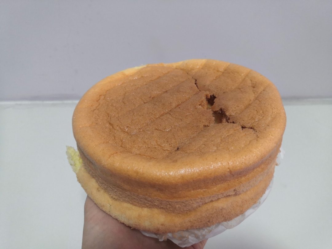 【减脂主食】68千卡/块的无油无糖（少量代糖）椰香戚风蛋糕