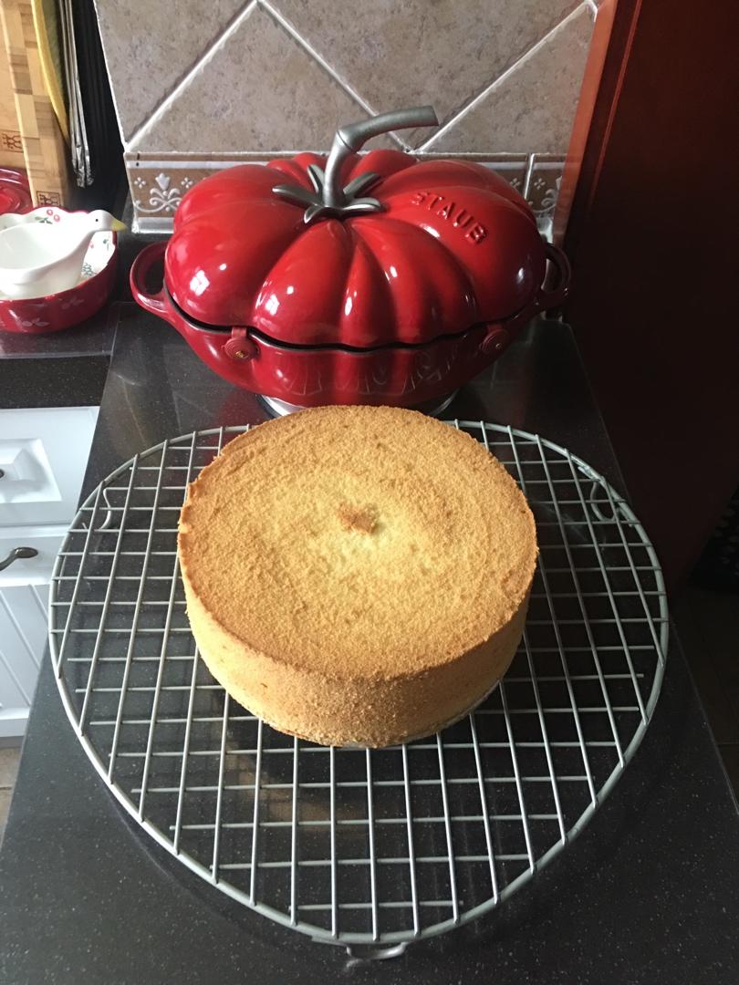 8寸戚风（北鼎食谱）