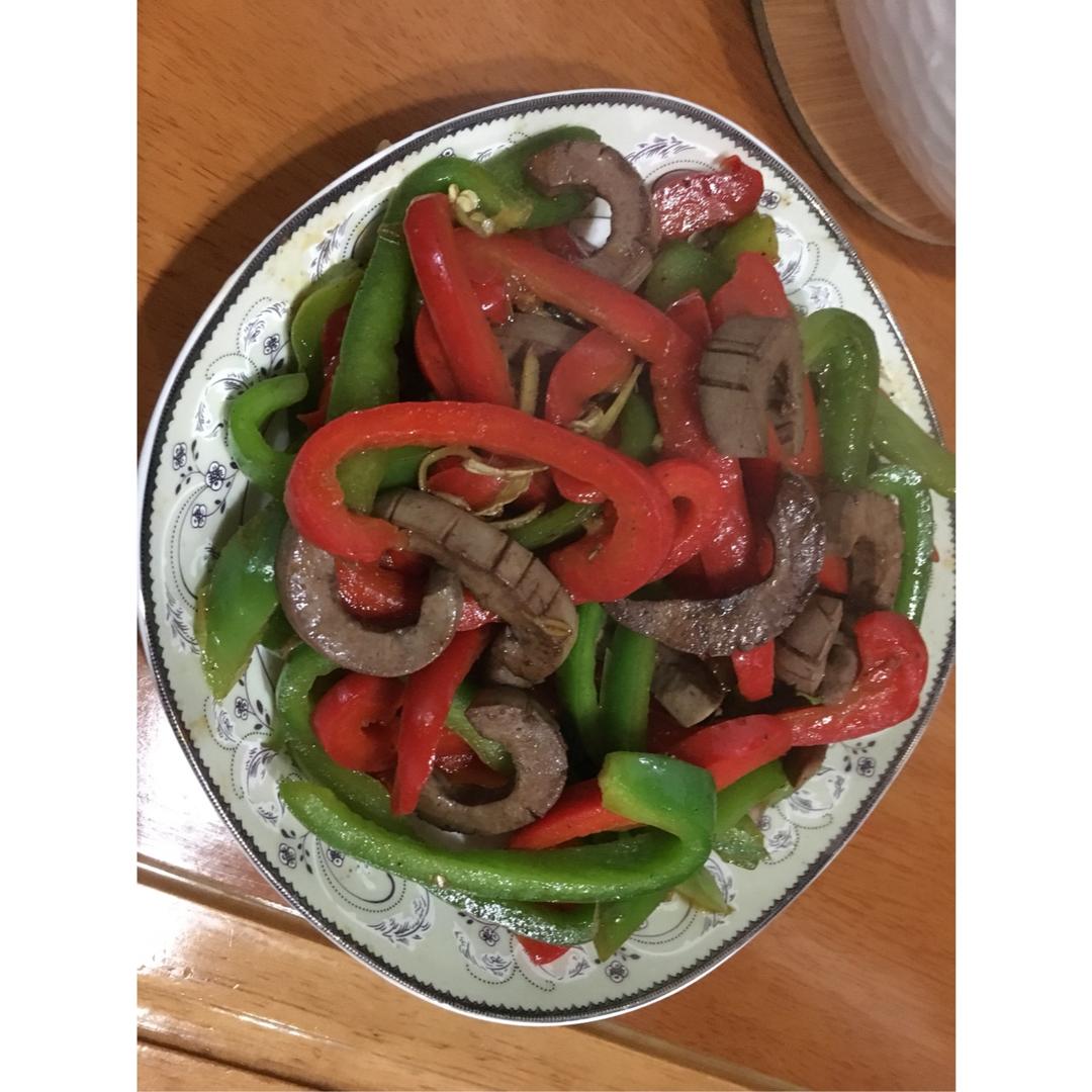 爆炒腰花