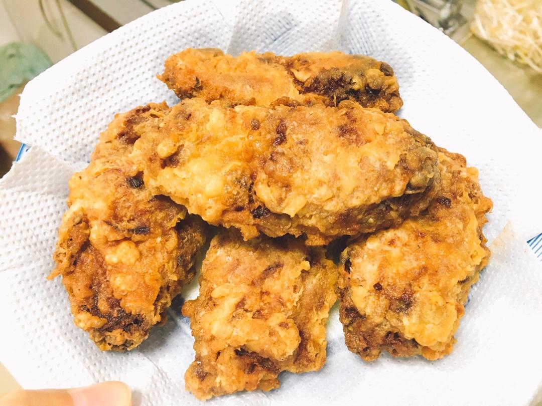 蒜香炸鸡翅