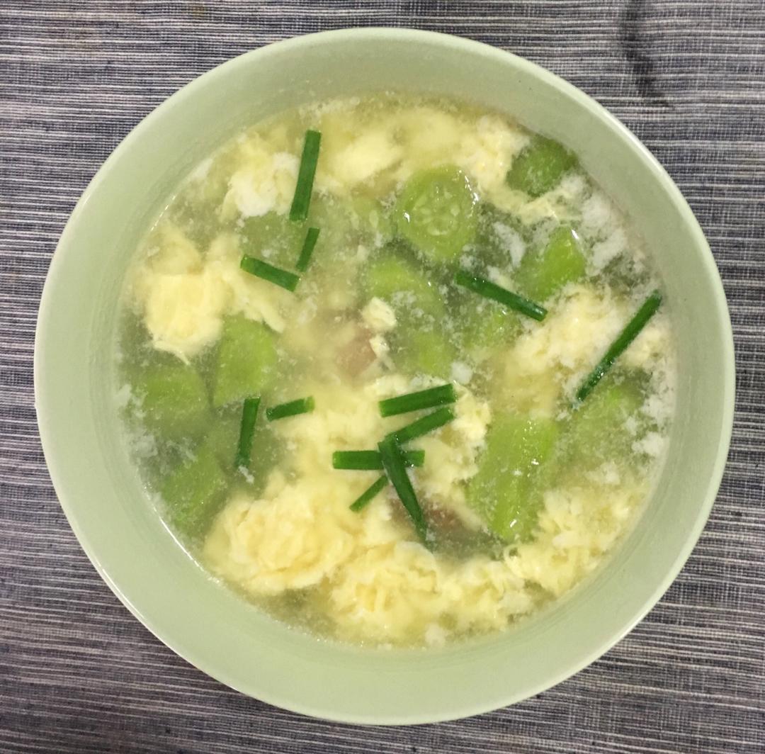 丝瓜蛋汤