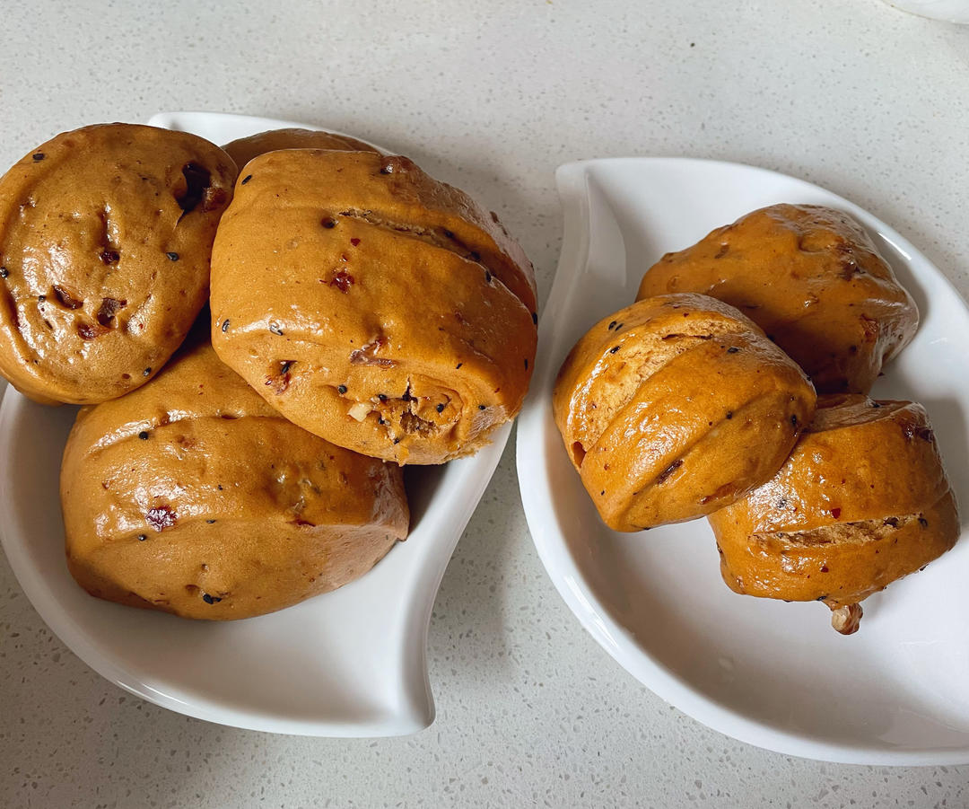 有料的红糖馒头（土豪包）