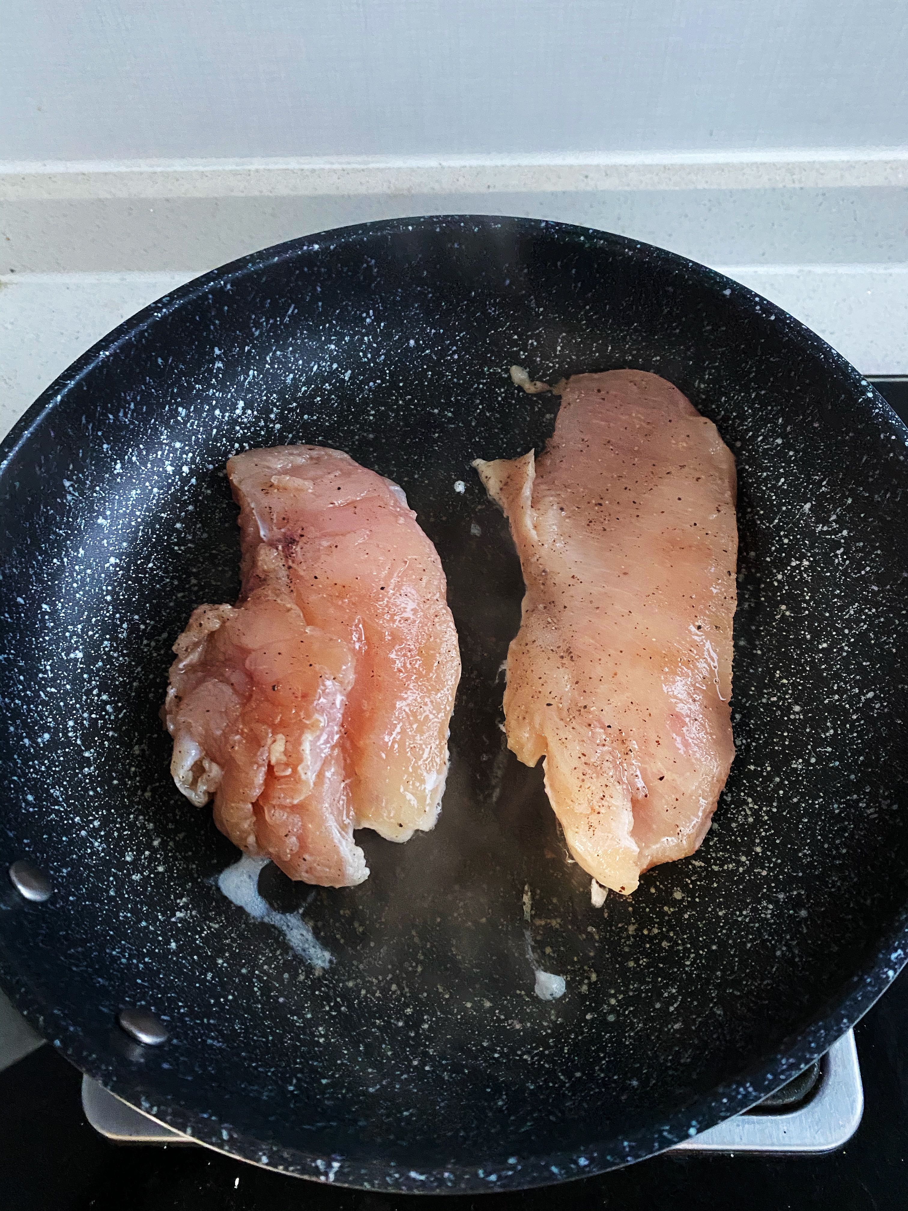 减脂鸡胸肉晚餐的做法 步骤2