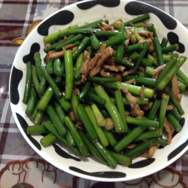 蒜薹炒肉