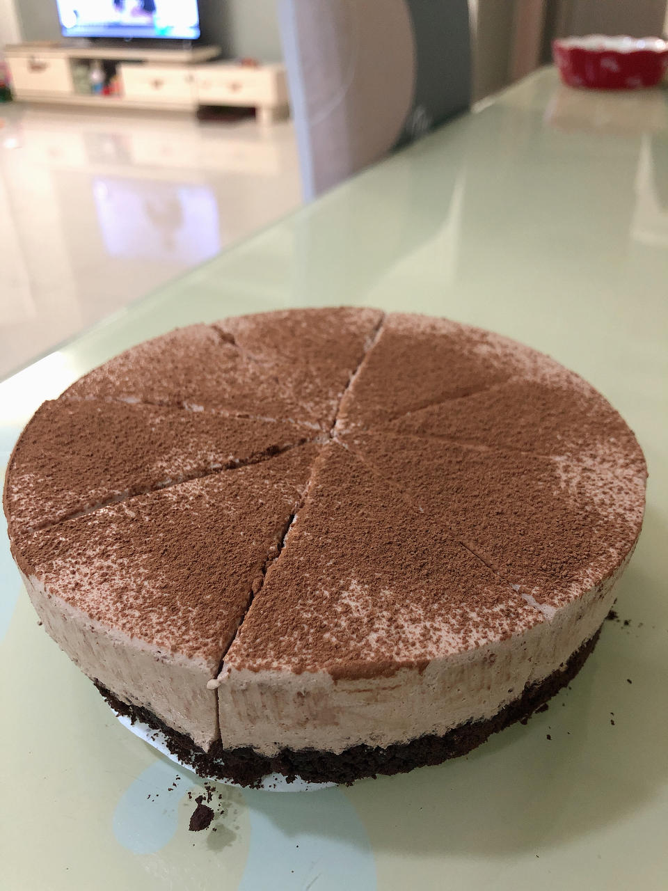 第一次就会成功的巧克力慕斯蛋糕（6寸）