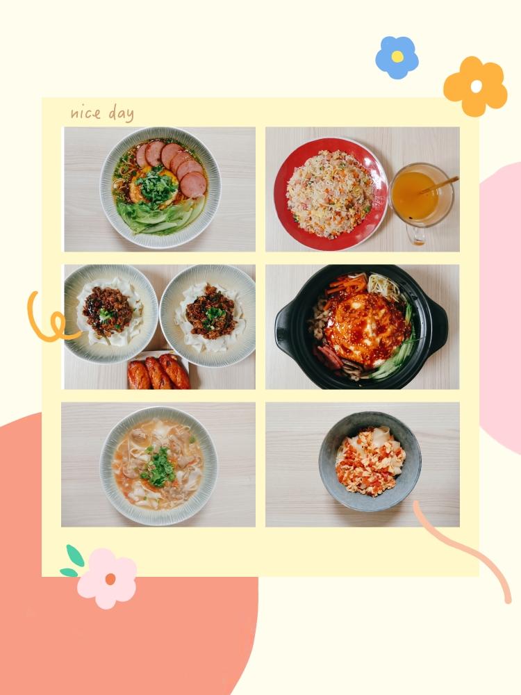 简单的中餐＋晚餐
