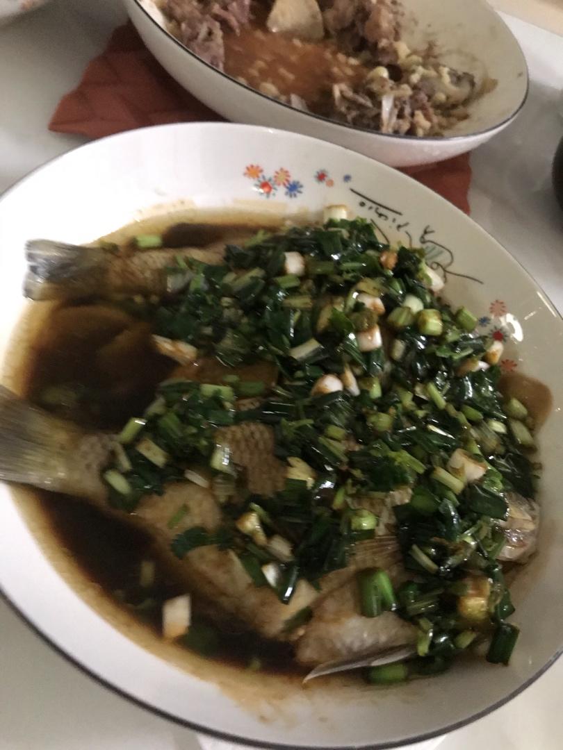 清蒸太阳鱼