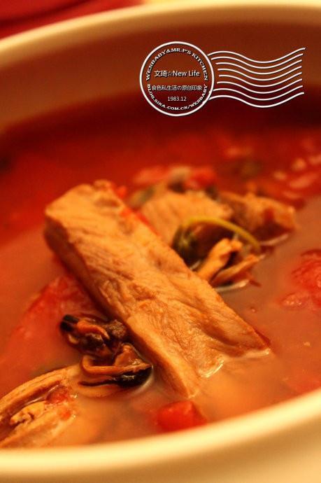 番茄排骨汤的做法