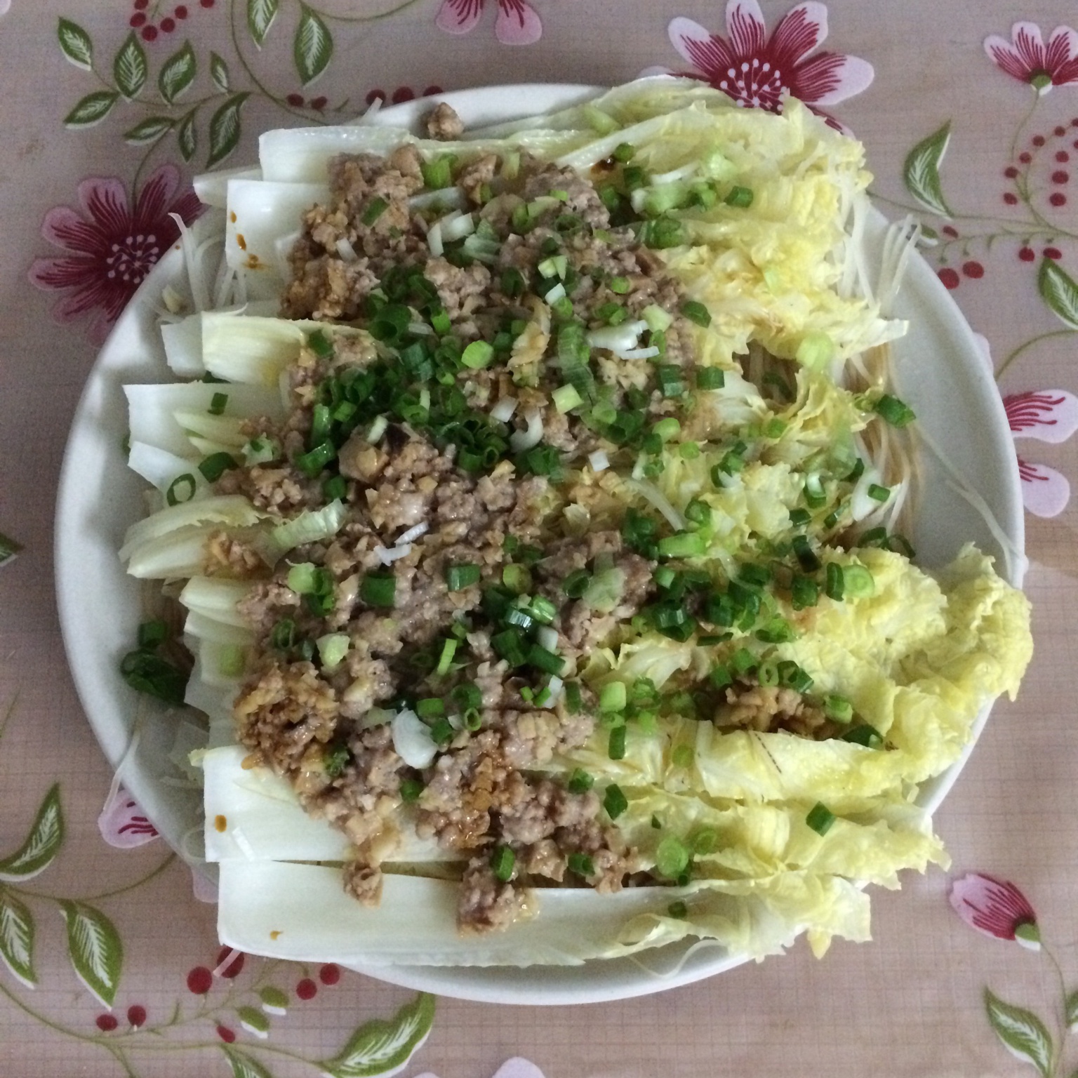 蒜蓉粉丝蒸娃娃菜
