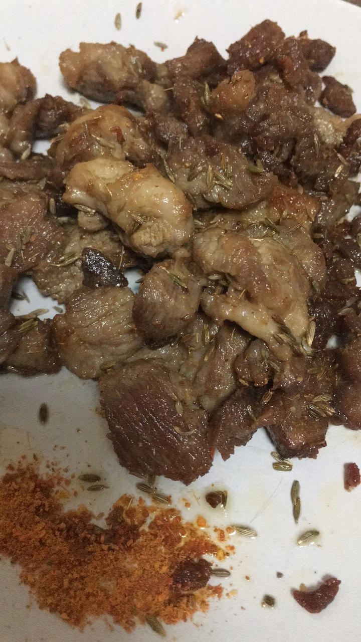 超越羊肉串的孜然爆炒羊肉