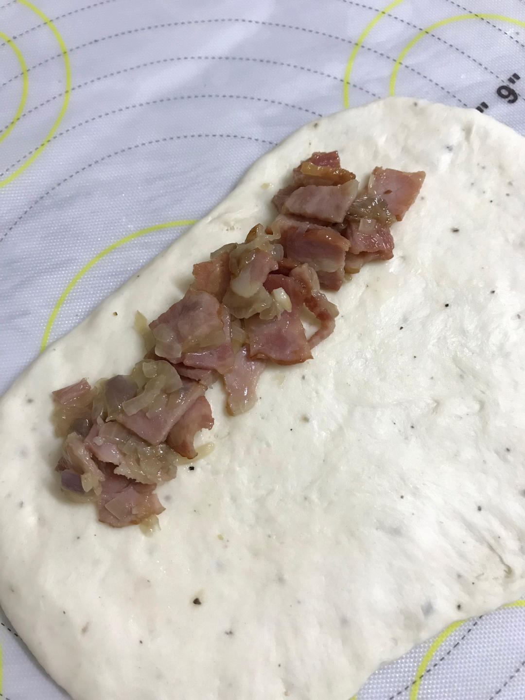 培根芝士贝果
