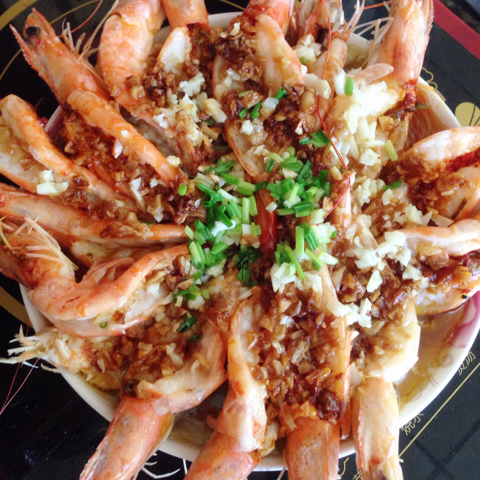 蒜蓉粉丝蒸虾
