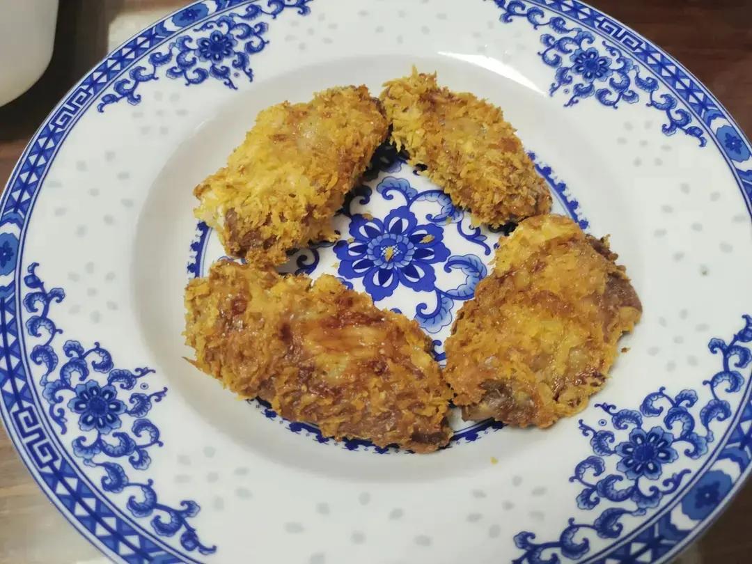烤蒜香脆皮鸡翅