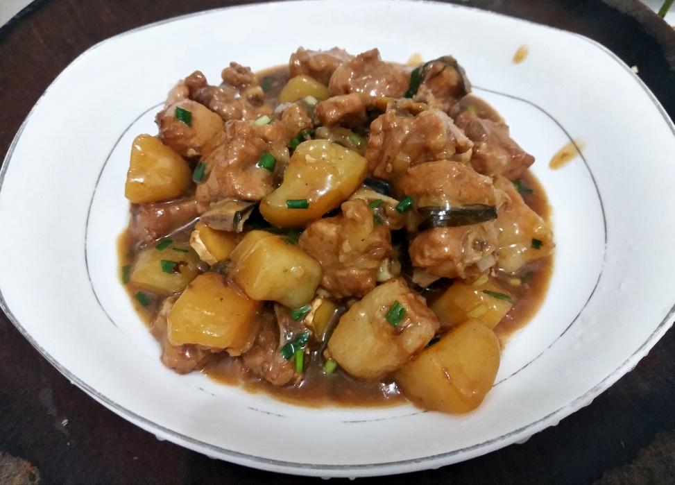 土豆烧排骨（高压锅）的做法